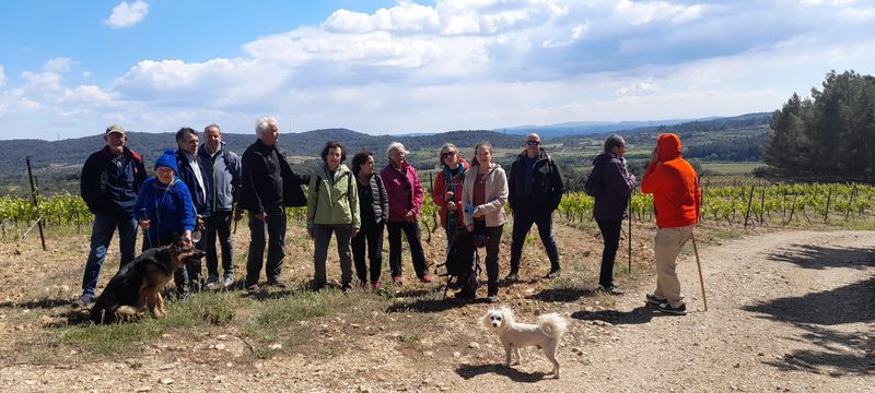 Marche: mardi 23 avril 2024 – Boucle Aigues-Vives