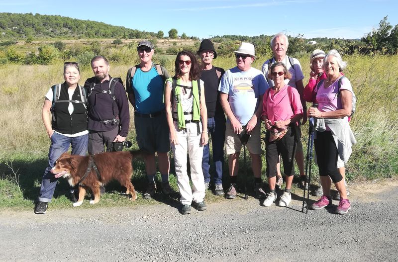 Dimanche 2 Octobre 2022 – Mailhac – Oupia – Beaufort 