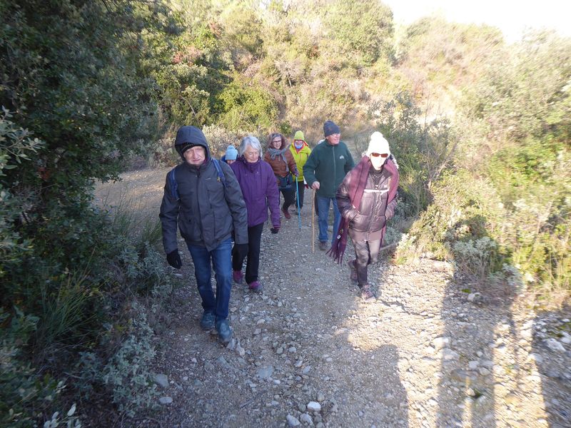 Marche: 24 janvier 2023 – Boucle Pouzols vers l’église