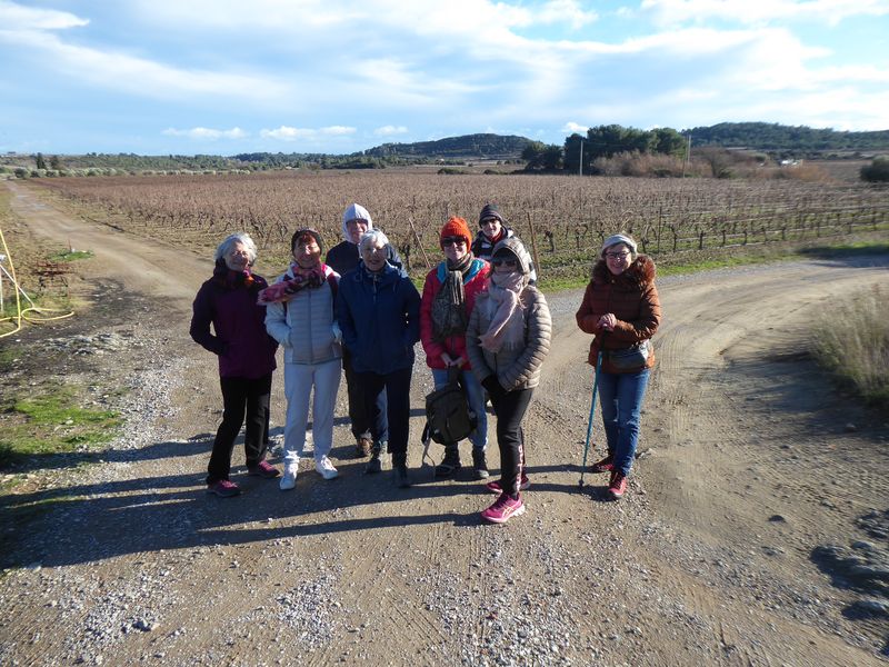 Marche: 17 janvier 2023 – Boucle Pouzols