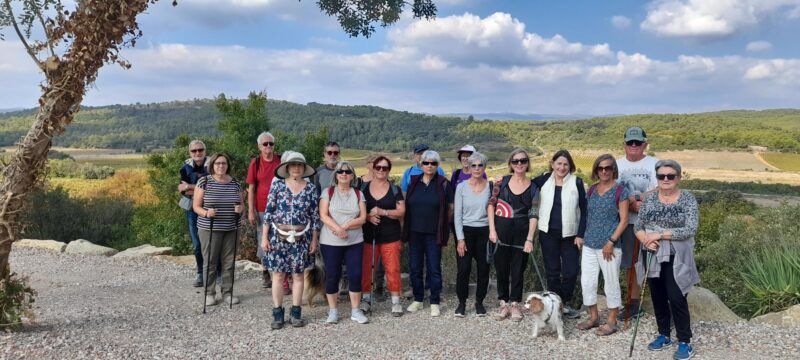 Marche  Mardi 14 octobre      Aigues vives  Paguignan